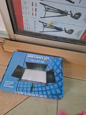 Led 600 Camera Light Kit Adjustable 3200k–6500k