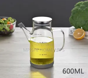 600ml Borosilicate Glass Oil Dispenser Pot