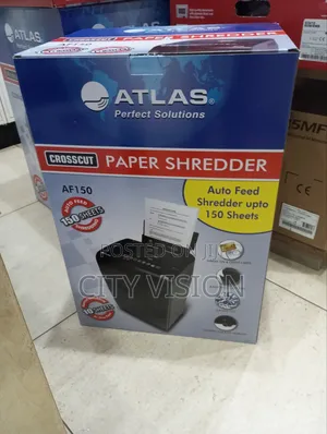 Atlas Shredder Af150 Automatic Feed Shredder