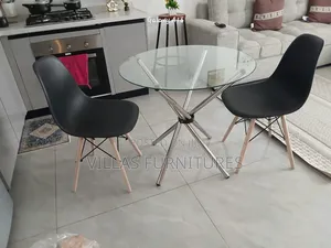 Hard Plastic Eames Chair Dining Set