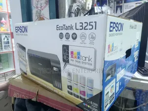 Epson Ecotank L3251 A4 Wifi All in One Ink Tank Printer Upto 3 Years 