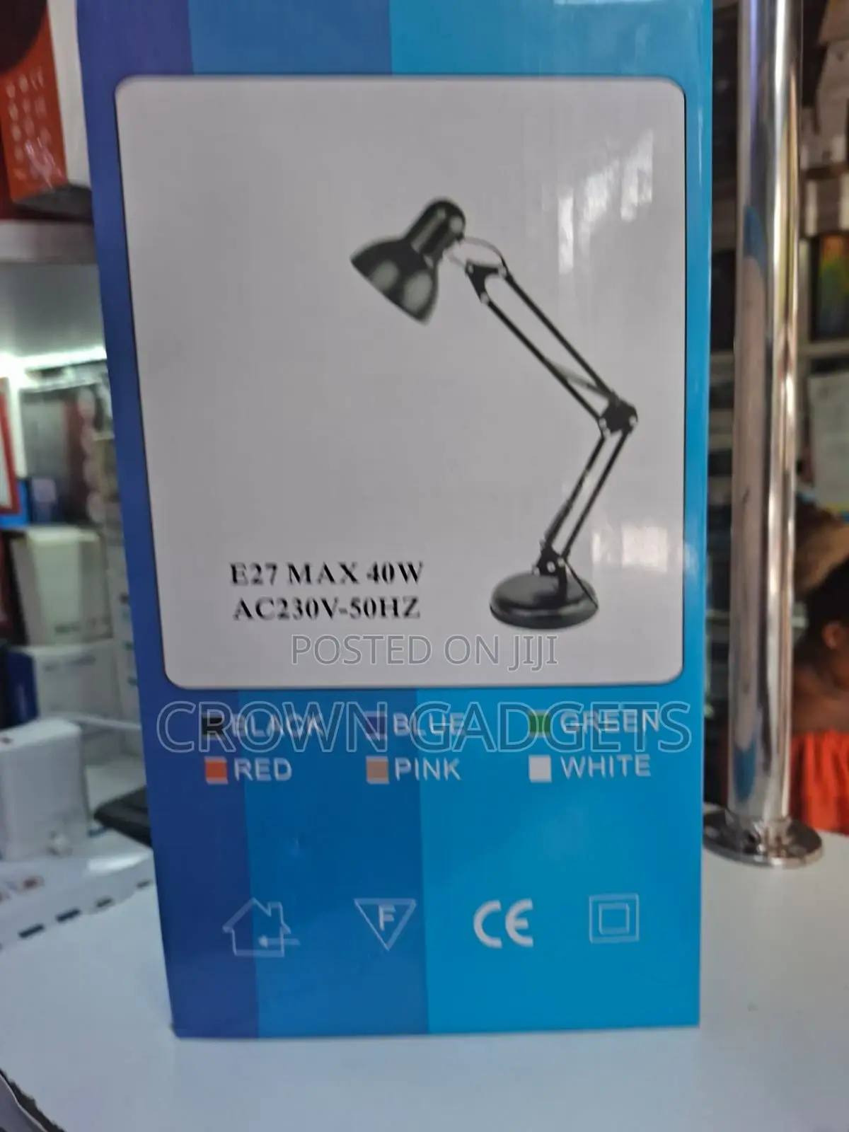 Adjustable Swing Arm Desk Lamp Study Work Light