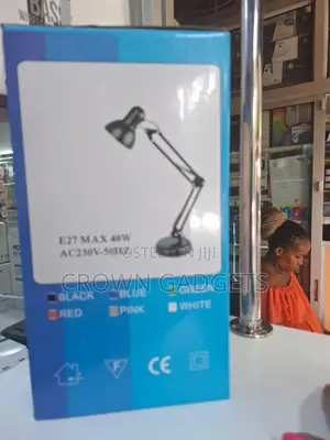 Adjustable Swing Arm Desk Lamp Study Work Light