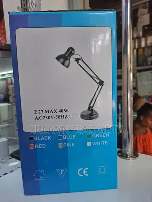 Flexible Arm Table Lamp E27 Bulb 40w Ac230v