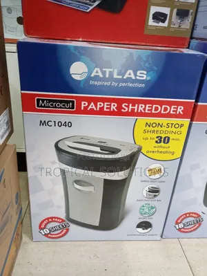 Paper Shredder Atlas Mc1040 Microcut Shredder