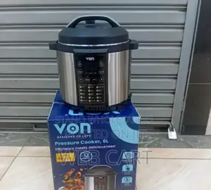 6l 6l New Silver Von 6l Pressure Cooker