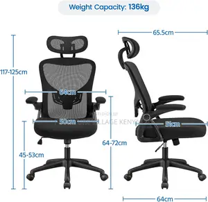 High-back Orthopedic Office Seat