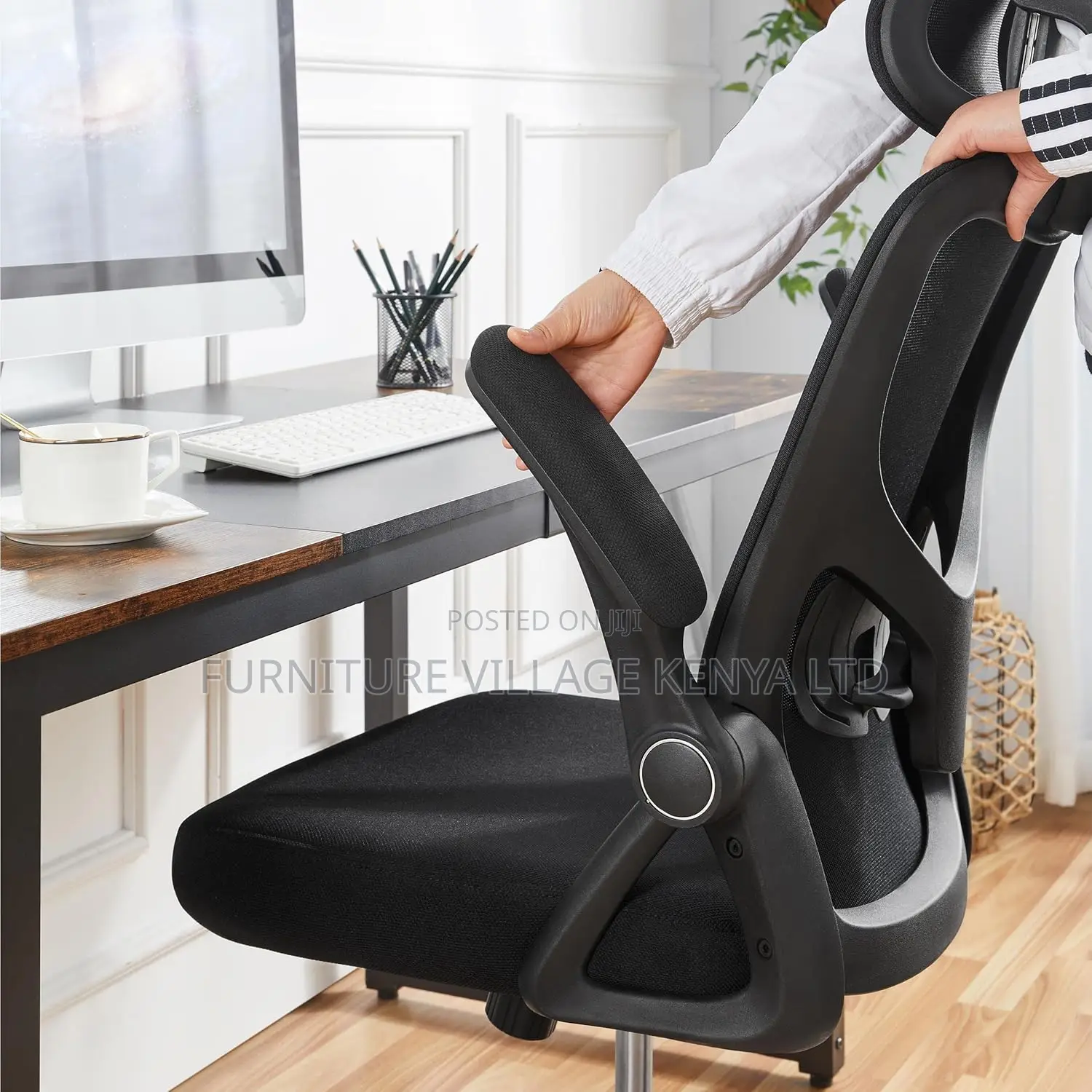 High-back Orthopedic Office Seat