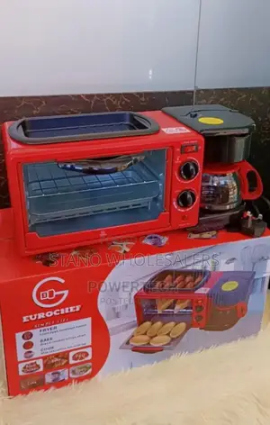 Electric 3in1 Eurochef Breakfast Maker