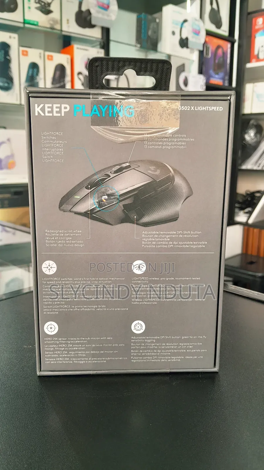 Logitech G502 Lightspeed Wireless Gaming Mouse