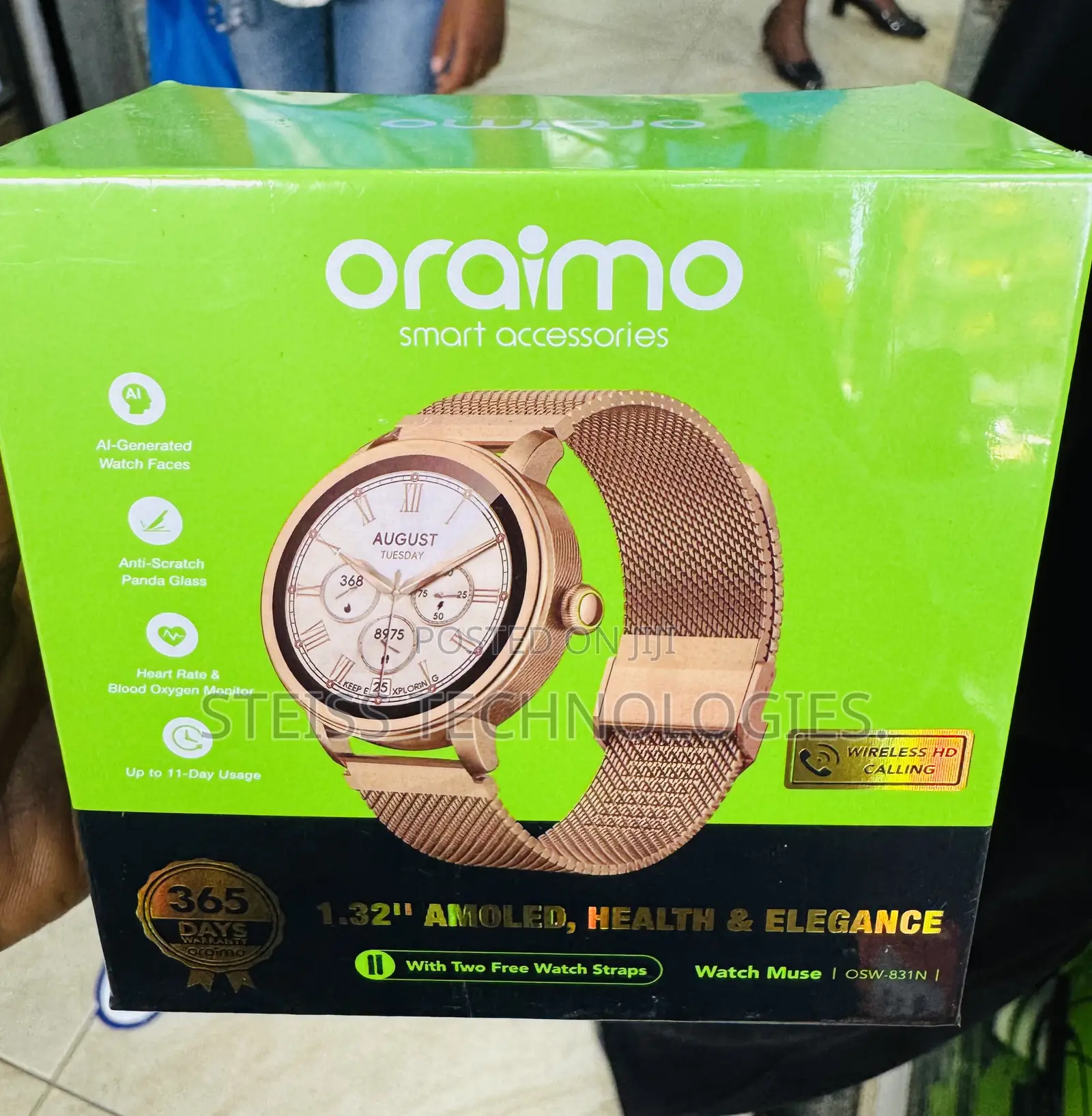 Oraimo Watch Metallic Muse