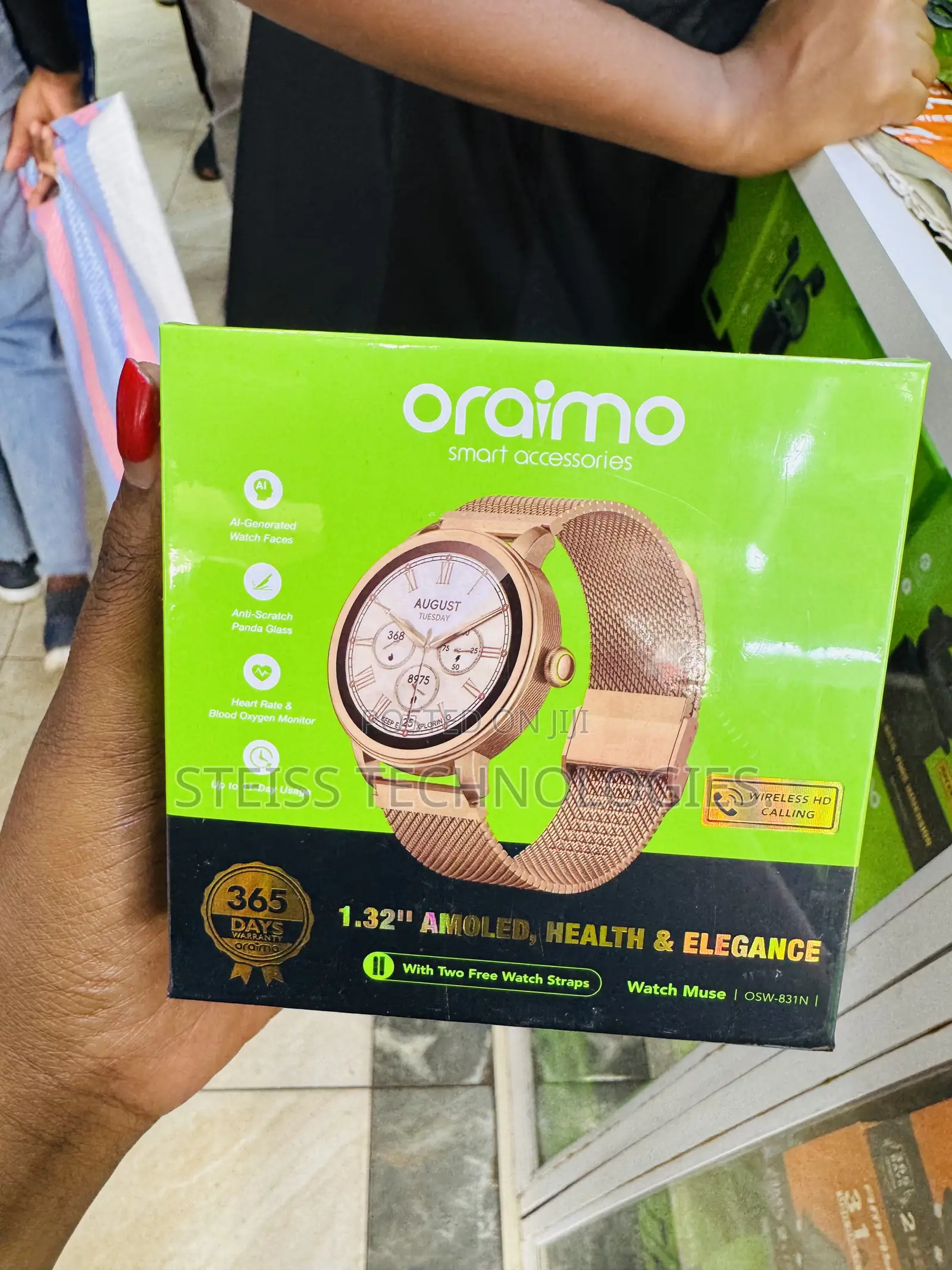 Oraimo Watch Metallic Muse