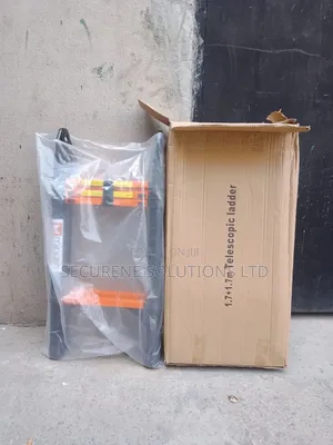 Minara Brand 1.7+1.7m Telescopic Ladder
