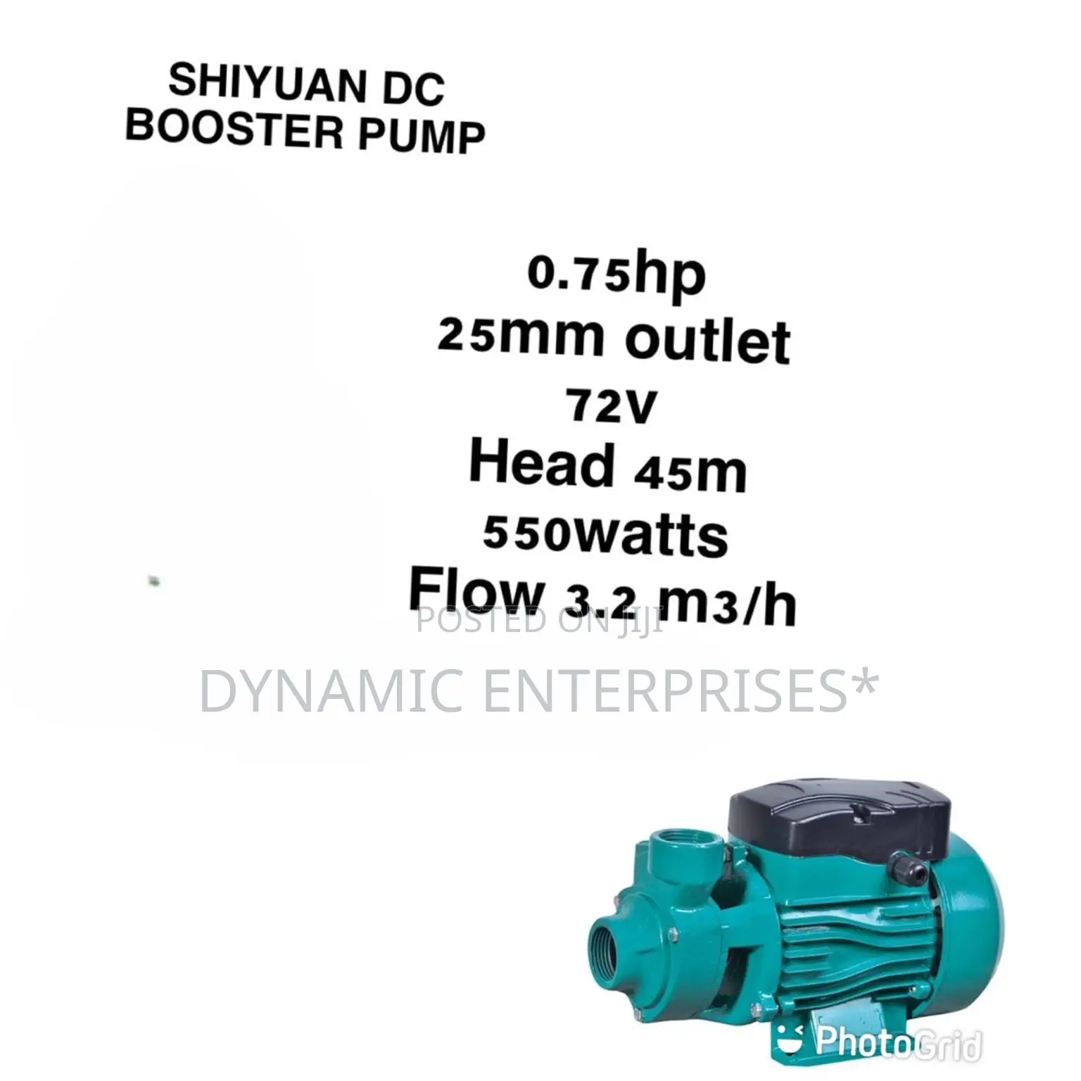 Shiyuan Dc Booster Pump