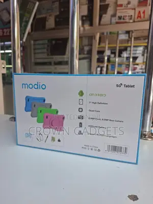 Modio M730 Android 7" Kids Tablet Dual Camera Sim Slot