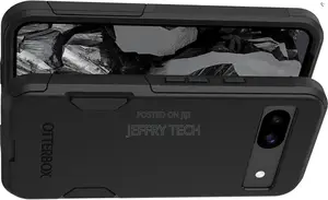 Nisxa Otterbox Google Pixel 8a Case Black, Rugged Durable