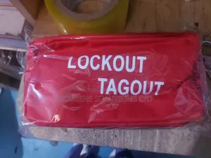 Portable Lockout Tagout (Loto) Kit Bag.