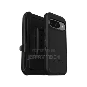 Chisxa Google Pixel 9 Pro Otterbox Defender Black, Rugged Durable