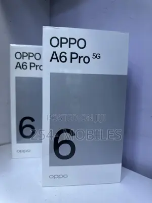 New Oppo A6 Pro 5G 256 GB Black