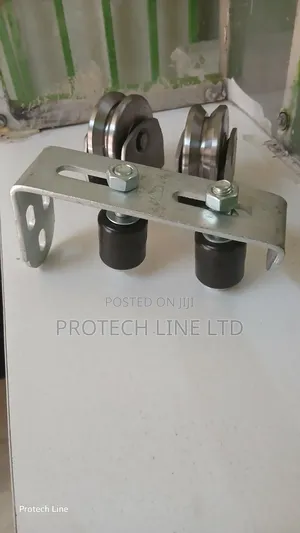 Sliding Gate Rollers Kit With Gate Guides Plus L Bracket