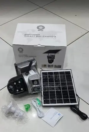 Dual Lens V380pro Wifi Solar Powered Smart Net Camera Motion Detection