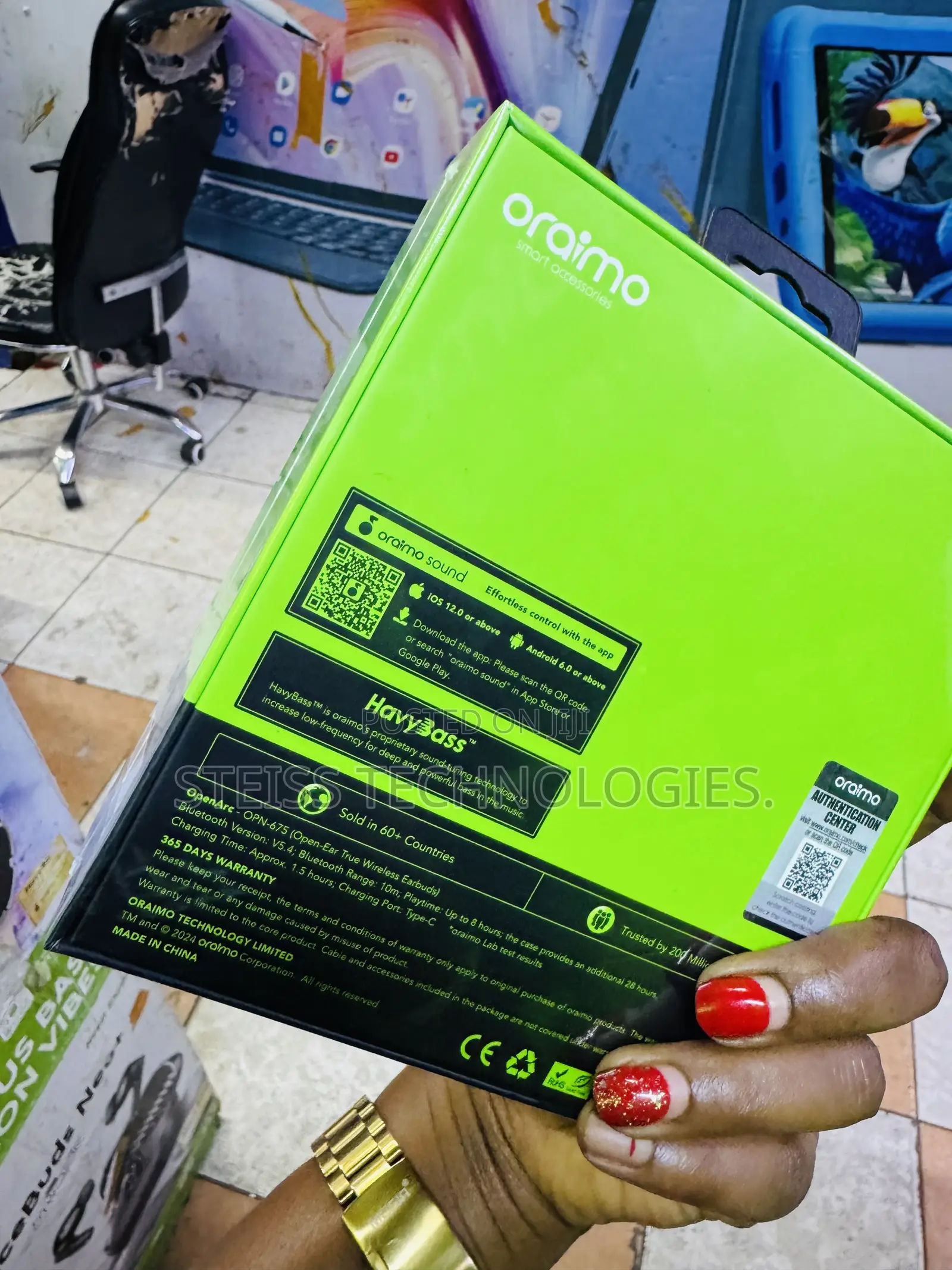 Oraimo Open Arc Earbuds