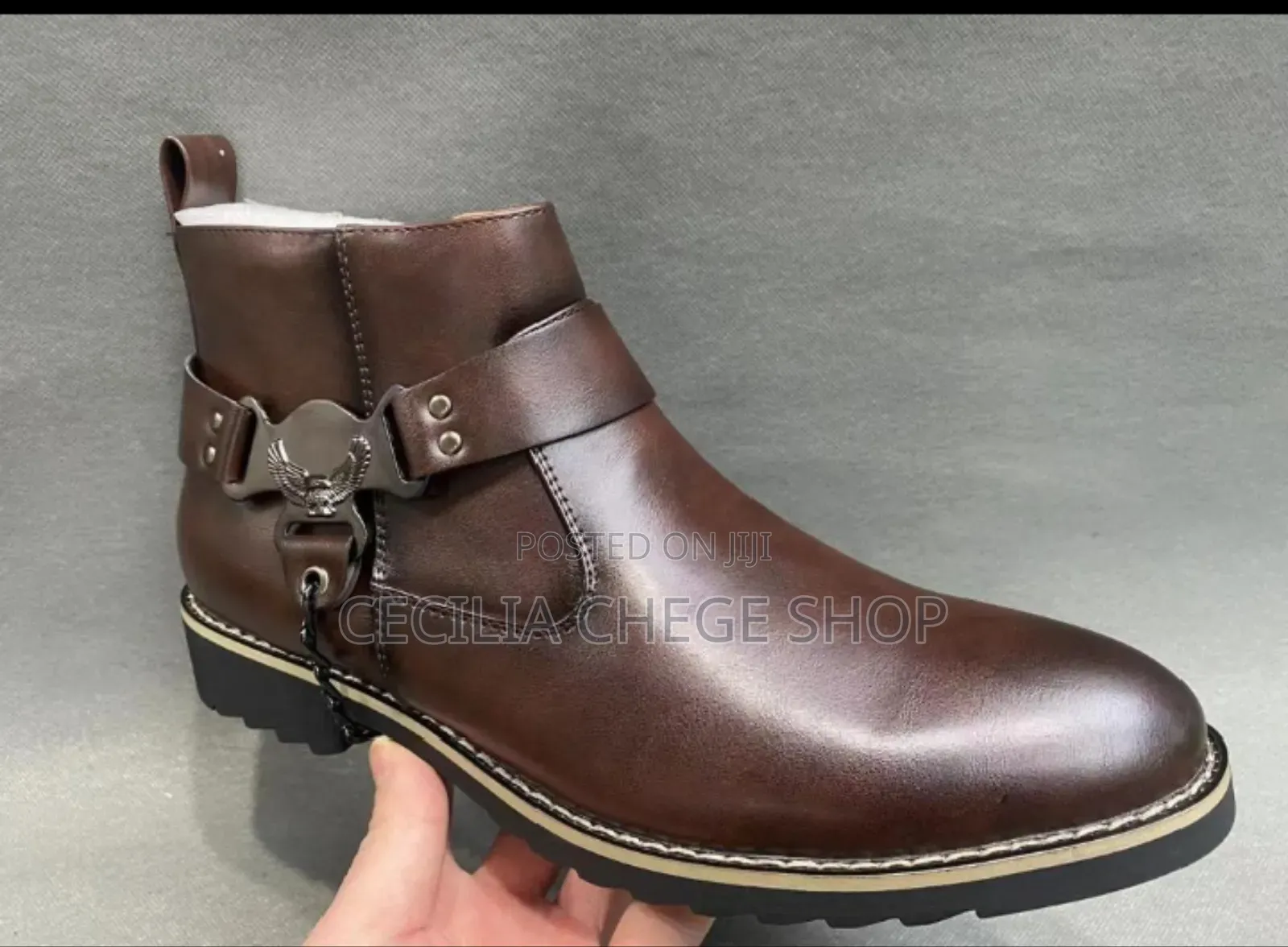 Mexican Chelsea Boots Coffee