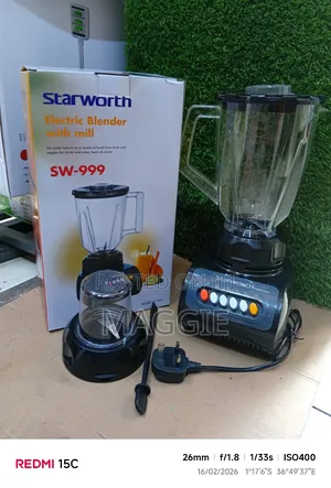 Starworth Electric Blender With Milk