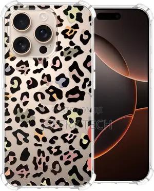 Caroki iPhone 16 Pro Max,Cute Leopard Print Pattern Case