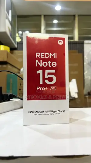 New Xiaomi Redmi Note 15 Pro+ 512 GB Black