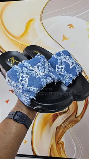 Versace Silver Medusa Slides