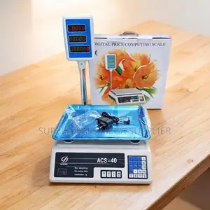 1 Year Warranty Acs 40 Led Electronic Digital Weighing Scale