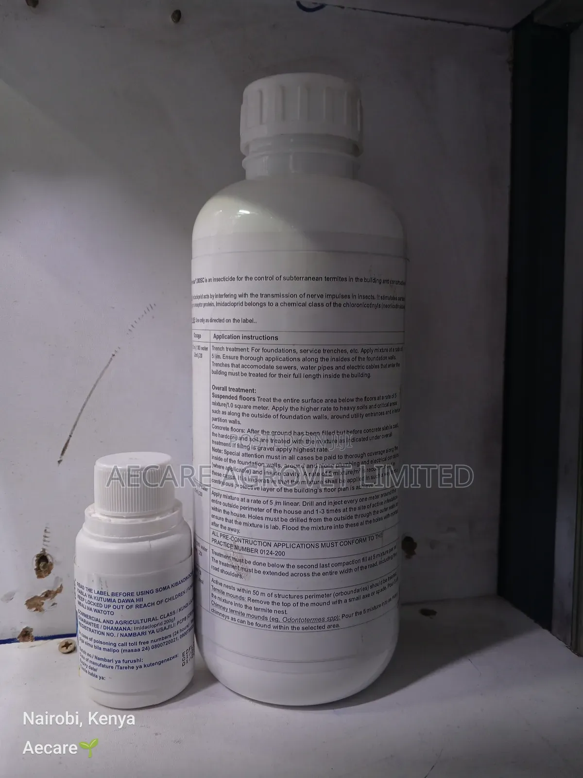 Premise 200sc Termiticide 50ml, 250ml, 1litre