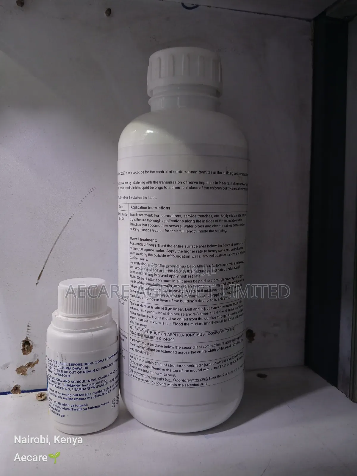 Premise 200sc Termiticide 50ml, 250ml, 1litre