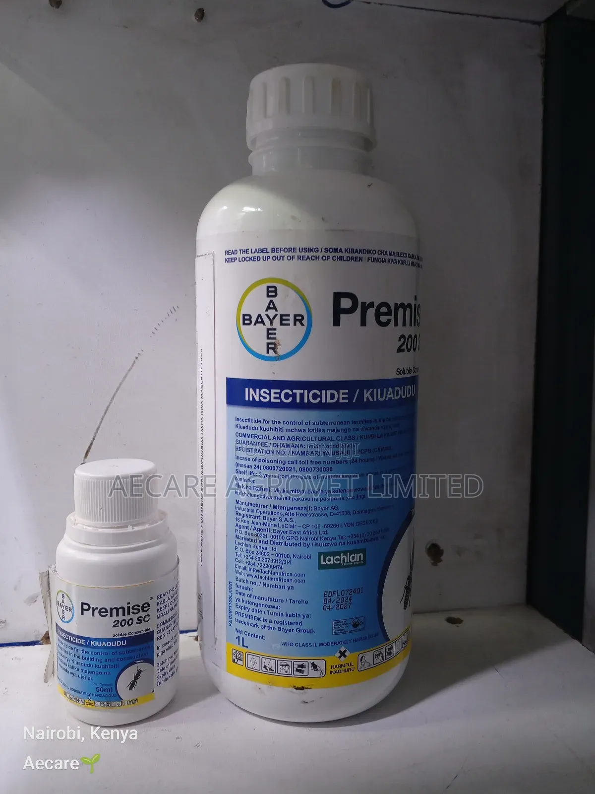 Premise 200sc Termiticide 50ml, 250ml, 1litre