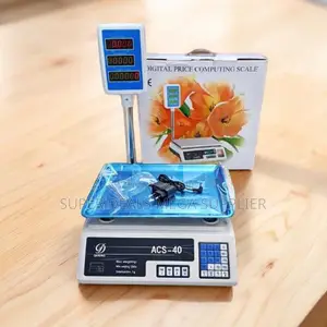 Low Cost Acs 40 Led Computerized Electronic Digital Weighing Scale