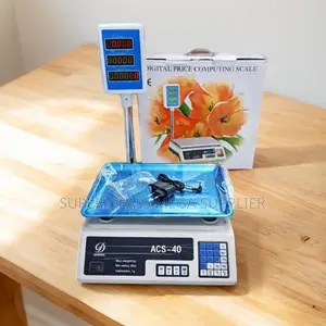 Stable Performance Acs 40 Led Computerized Digital Weighing Scale