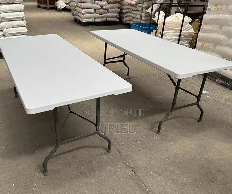 Office Plastic Table; Ergonomic Foldable Plastic Office Workstation