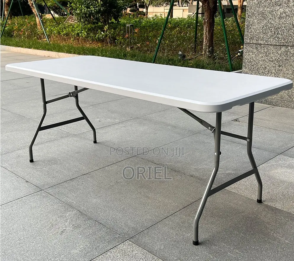 Office Plastic Table; Ergonomic Foldable Plastic Office Workstation