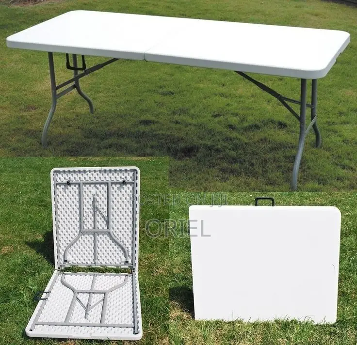 Office Plastic Table; Ergonomic Foldable Plastic Office Workstation
