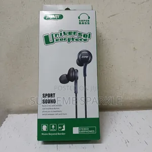 Earphones. FPM Wired Stereo Earphones