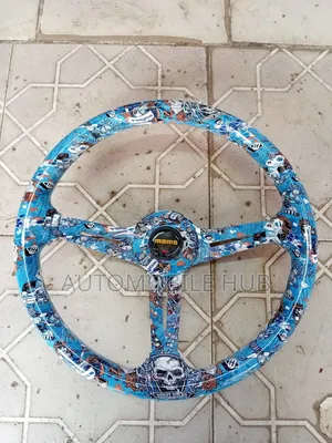 Blue Rebel Deep Dish Steering Wheel – Sporty Durable