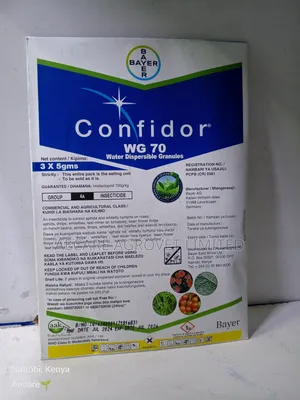 Confidor Wg70 Insecticide 3×5 Grams Bedbugs, Cockroach, Kunguni, Mende