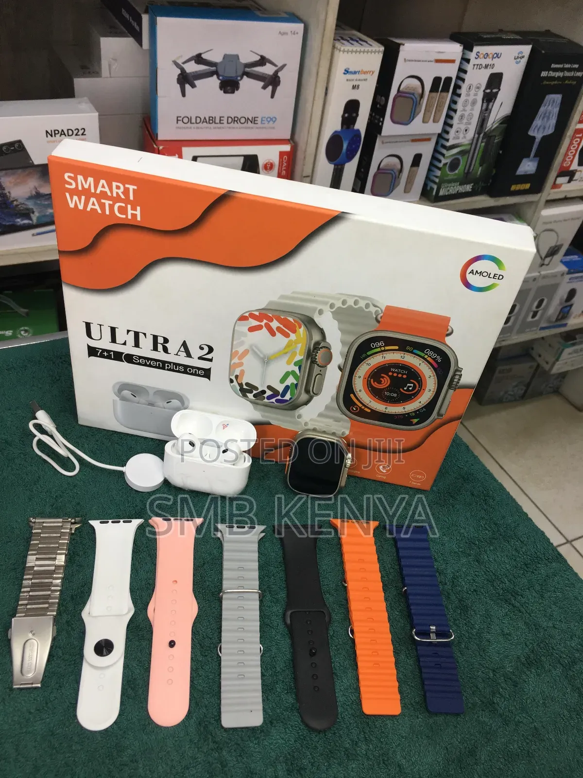 Ultra 2 Watch With 7bands