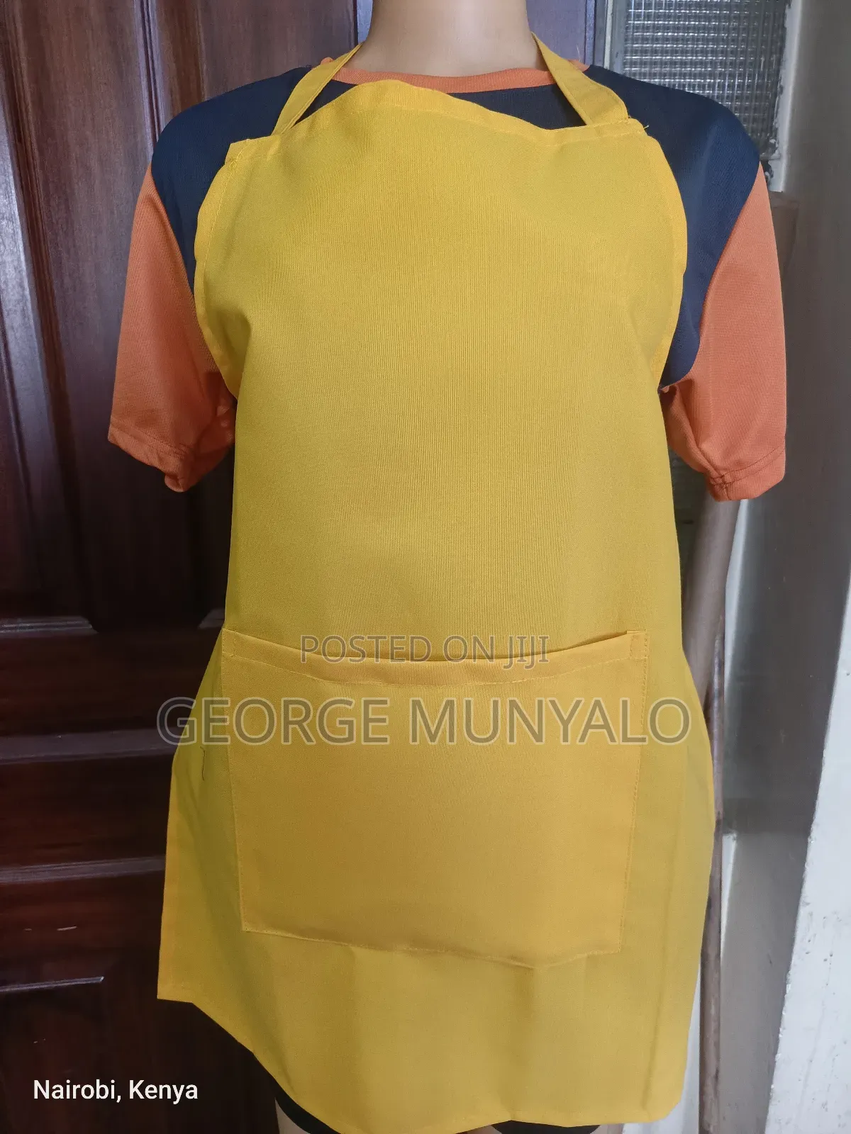 Yellow Campaign Aprons