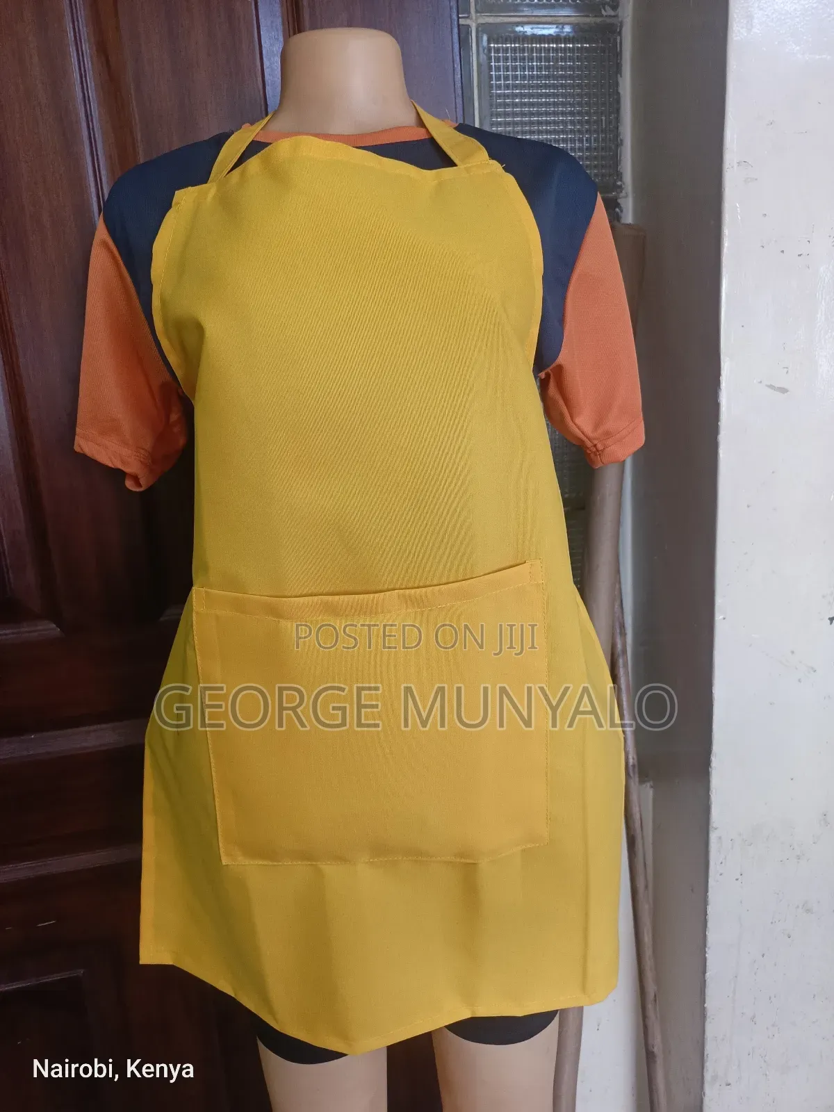 Yellow Campaign Aprons