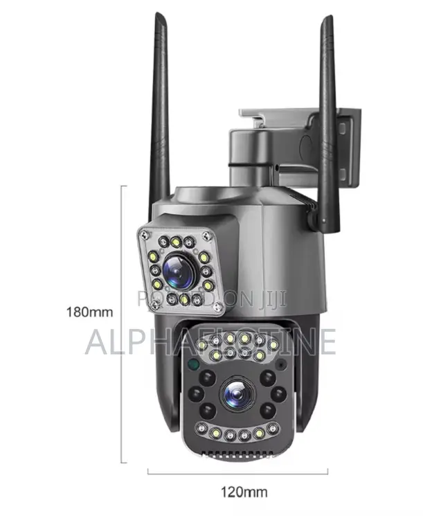 Electrical CCTV Camera With Ethernet Cable Dual Lens 4g Enabled