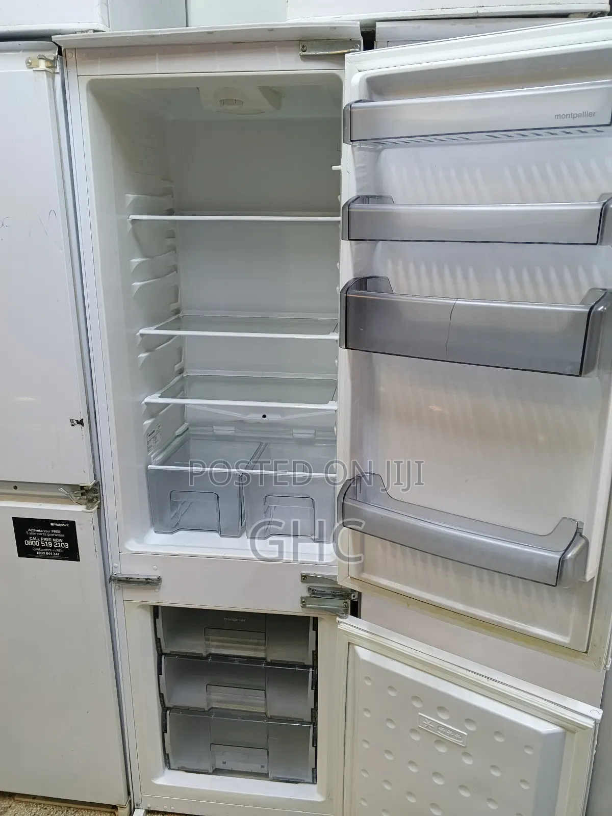 Exuk Bottom Freezer Refrigerator
