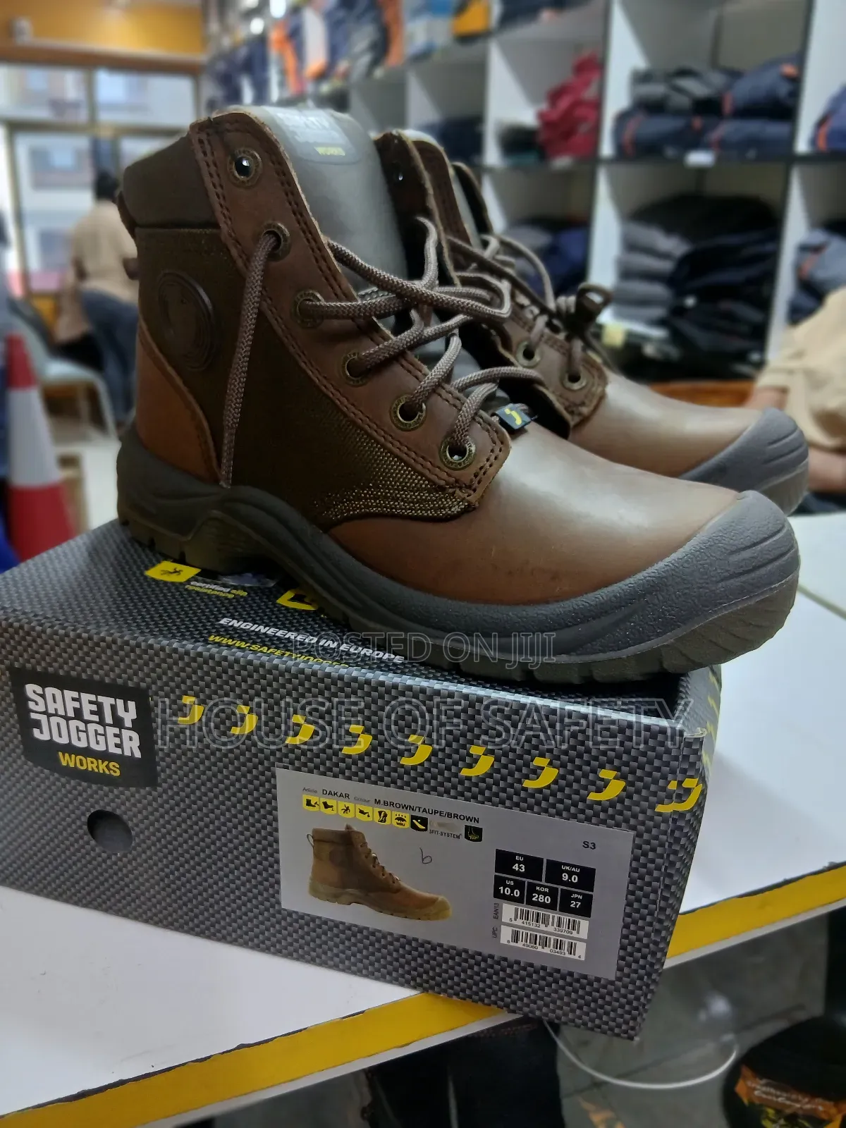 Leather Shoe With Waterproof Nylon Dakar Boot