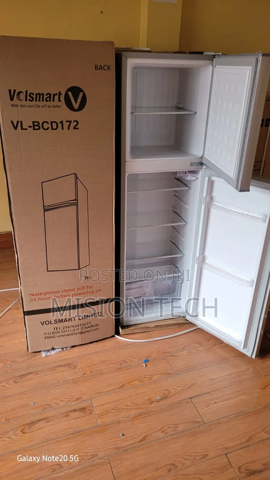 Volsmart Vl-Bcd172 Double Door Refrigerator**